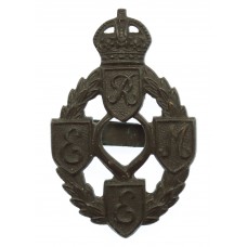 Royal Electrical & Mechanical Engineers (R.E.M.E.) Officer's Service Dress Cap Badge