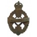 Royal Electrical & Mechanical Engineers (R.E.M.E.) Officer's Service Dress Cap Badge