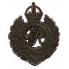 Royal Engineers WW2 Plastic Economy Cap Badge