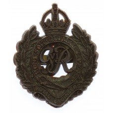 Royal Engineers WW2 Plastic Economy Cap Badge