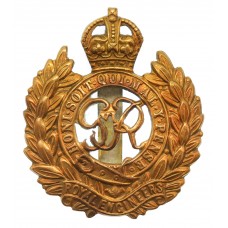 George VI Royal Engineers Cap Badge