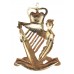 Royal Irish Rangers Anodised (Staybrite) Cap Badge - Queen's Crown
