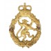 Women's Royal Army Corps (W.R.A.C.) Officer's Dress Cap Badge - Queen's Crown