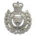 Leeds City Police Wreath Cap Badge - Queen's Crown