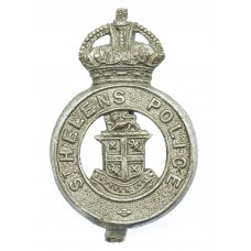 St. Helen's Police Cap Badge - King's Crown 