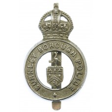 Burnley Borough Police Cap Badge - King's Crown