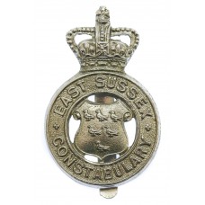 East Sussex Constabulary Cap Badge - Queen's Crown