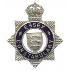 Essex Constabulary Senior Officer's Enamelled Cap Badge - King's 