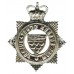 West Sussex Constabulary Senior Officer's Enamelled Cap Badge - Queen's Crown