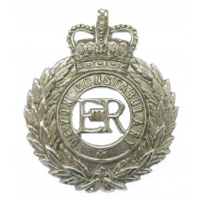 Devon Constabulary Wreath Cap Badge - Queen's Crown