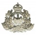 East Suffolk Police Chrome Cap Badge - King's Crown