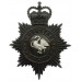  Buckinghamshire Constabulary Night Helmet Plate - Queen's Crown