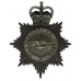  Buckinghamshire Constabulary Night Helmet Plate - Queen's Crown