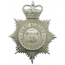 East Sussex Constabulary Helmet Plate - Queen's Crown