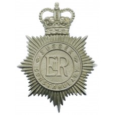Sussex Constabulary Helmet Plate - Queen's Crown