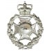 Salford City Police Wreath Helmet Plate - Queen's Crown