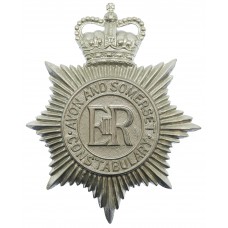 Avon and Somerset Constabulary Helmet Plate - Queen's Crown