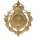 British Colonial Police Helmet Plate - King's Crown