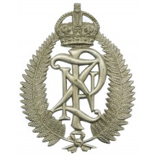 New Zealand Police Helmet Plate - King's Crown