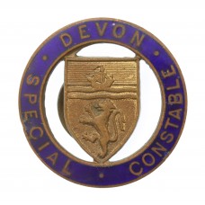 Devon Special Constabulary Enamelled Lapel Badge