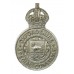 Oxfordshire Special Constabulary Cap Badge - King's Crown