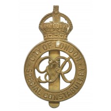 George VI City of London Special Constabulary Cap Badge