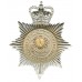North Wales Police Heddlu Gogledd Cymru Enamelled Helmet Plate - Queen's Crown