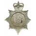 North Wales Police Helmet Plate - Queen's Crown