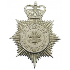 Flintshire Constabulary Helmet Plate - Queen's Crown