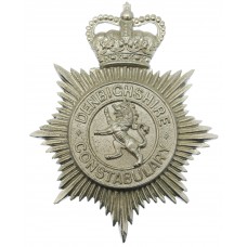 Denbighshire Constabulary Helmet Plate - Queen's Crown