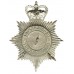 Denbighshire Constabulary Helmet Plate - Queen's Crown