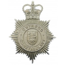 Gwynedd Constabulary Helmet Plate - Queen's Crown