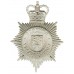 Gwynedd Constabulary Helmet Plate - Queen's Crown