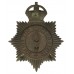 Stoke -on- Trent City Police Night Helmet Plate - King's Crown