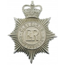 Cleveland Constabulary Helmet Plate - Queen's Crown