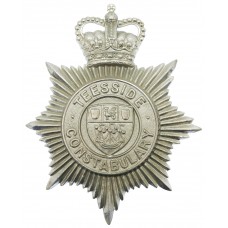 Teesside Constabulary Helmet Plate - Queen's Crown