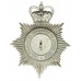 East Riding of Yorkshire Constabulary Helmet Plate - Queen's Crown