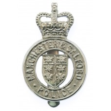 Manchester & Salford Police Cap Badge - Queen's Crown