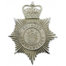 Gwynedd Constabulary Helmet Plate - Queen's Crown