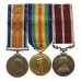 WW1 Meritorious Service Medal Group of Three - Gnr. F.W. Sloan, Royal Artillery