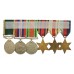 WW2 and Territorial Efficiency Medal Group of Six - Gnr. J.R.G. Wilson, 60th Field Regt, Royal Artillery, 60 Column, Special Forces (Chindits)