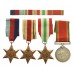 WW2 South African Medal Group of Four - 8102 E. Norris