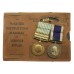UN Korea Medal and Royal Navy Long Service & Good Conduct Medal Pair - P.O.M. (E). H. Musgrave, H.M.S. Zulu
