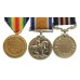 WW1 Military Medal, British War Medal and Victory Medal Group of Three - Pte. A. Hunter, Machine Gun Corps - Wounded