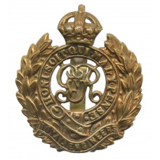 George V Royal Engineers Cap Badge