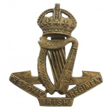 Royal Irish Regiment Cap Badge - King's Crown