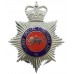 Surrey Special Constabulary Enamelled Helmet Plate - Queen's Crown