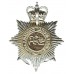 Surrey Special Constabulary Enamelled Helmet Plate - Queen's Crown