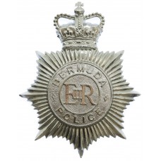 Bermuda Police Helmet Plate - Queen's Crown