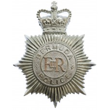Bermuda Police Helmet Plate - Queen's Crown